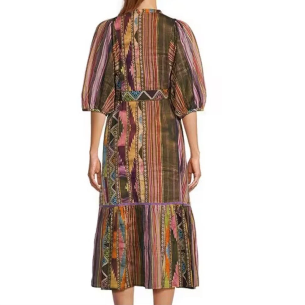 NWT Ro"s Garden Flirty Argentina Print Dress. - Picture 3 of 13